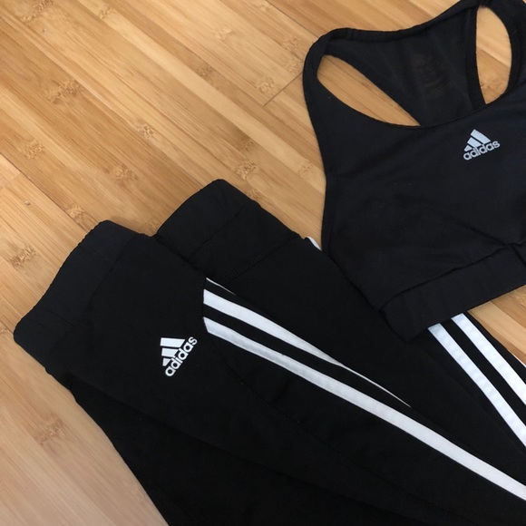 adidas Pants - SALE! Adidas sports bra/sweats✔️